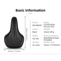 Rockbros Bicycle Saddle PU Shockproof 172mm Widened Tail Removable Clip Women Men MTB Seat Saddle Curved Button Bike Accessories